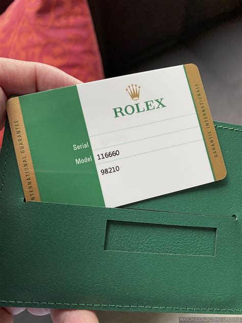 pape rolex|Rolex card of authenticity.